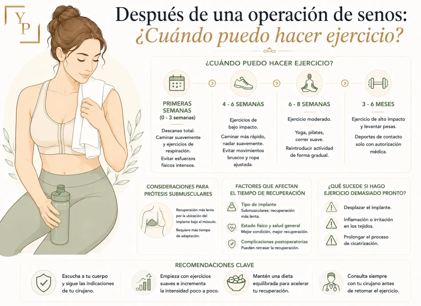 Después de una operación de senos: ¿Cuándo puedo hacer ejercicio? 7 Después de una operación de senos ¿Cuándo puedo hacer ejercicio