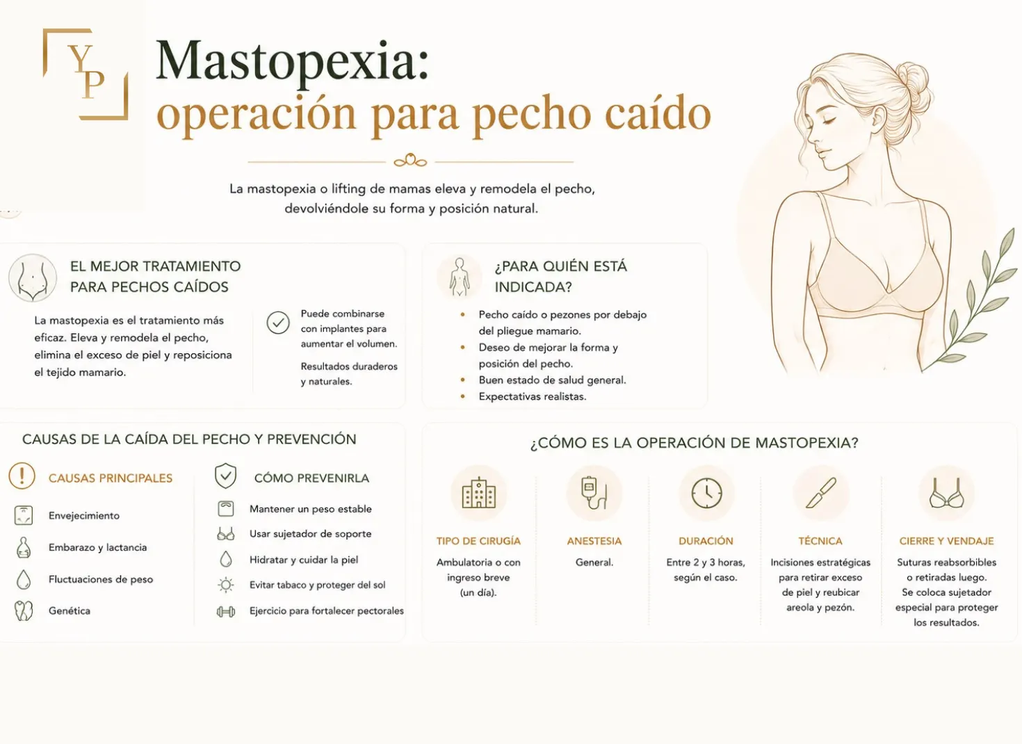 Mastopexia_ operación para pecho caído